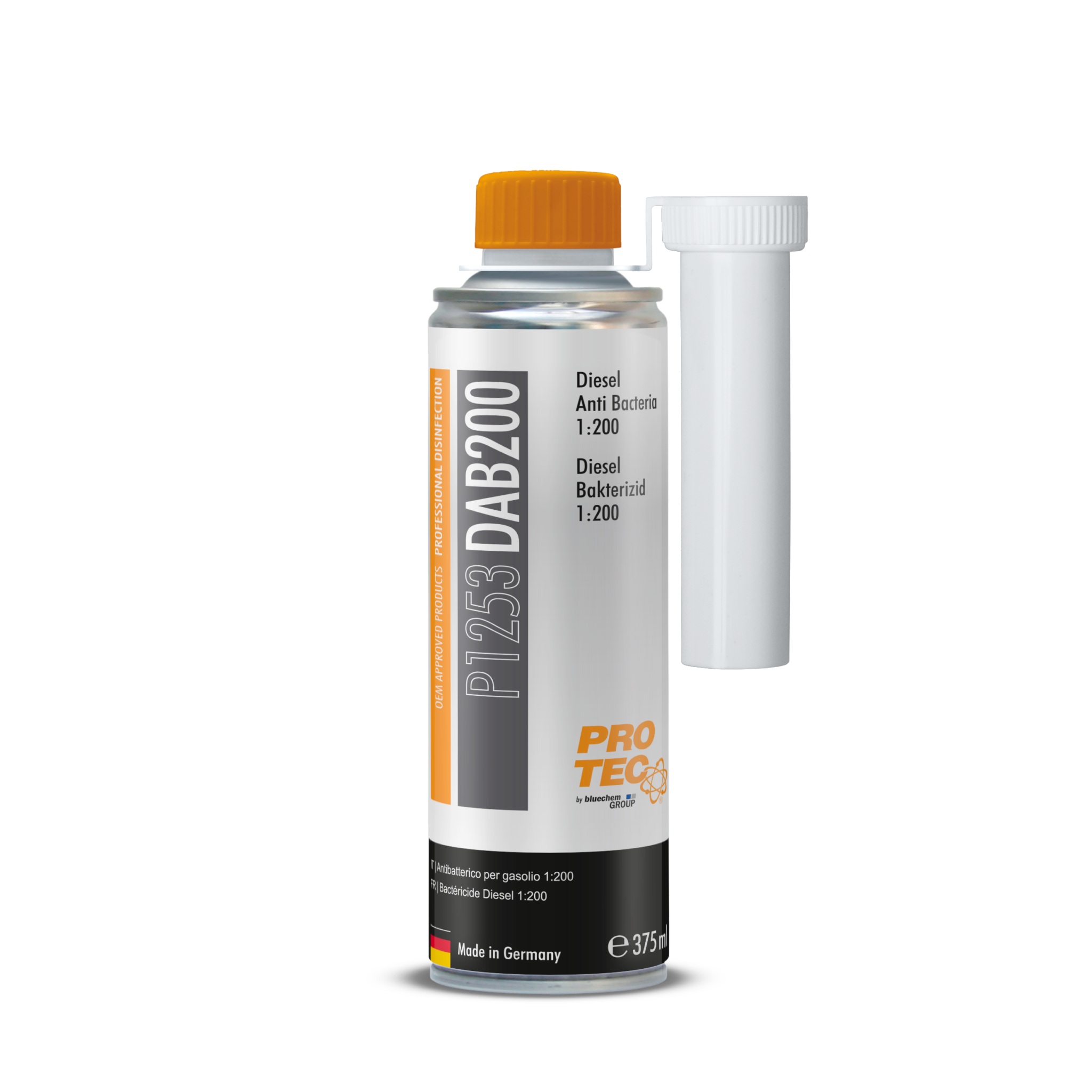 Очистка и защита дизельной системы от бактерий PRO-TEC DAB, P1253