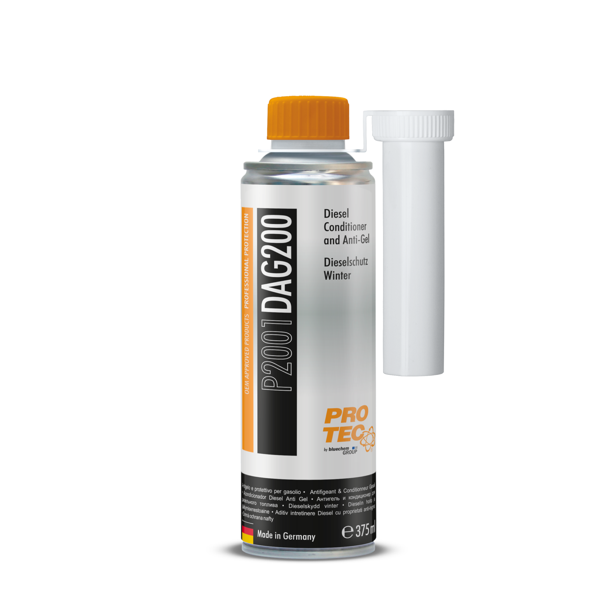 Дизельный кондиционер и антигель 1:200 PRO-TEC DAG200, P2001